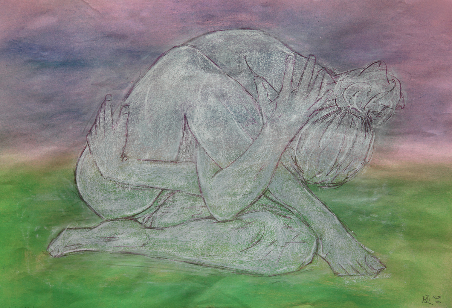 "À feu nue" dessin